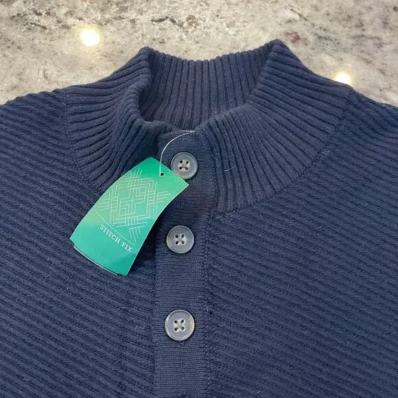 Even Tide Stitch Fix Sweater XL NEW - Picture 3 of 4